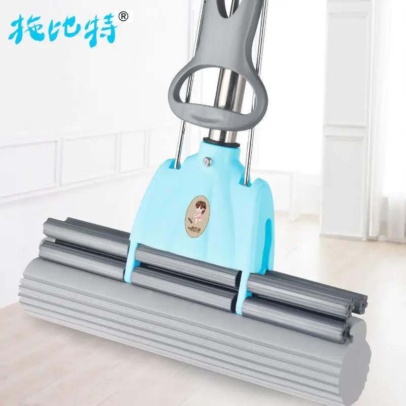 

Lazy Roller Household Water-Absorbing Hole-Wash Cotton Mop Strengthen Extendable Steel Tube 27 Cm