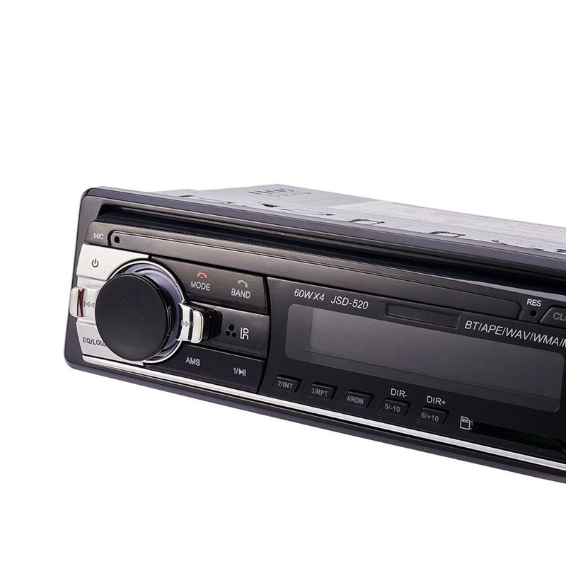 12 В автомобильный стерео fm-радио mp3-плеер аудио Поддержка Bluetooth телефон с Usb/Sd Mmc порт Автомобильная электроника Встроенный 1 Din