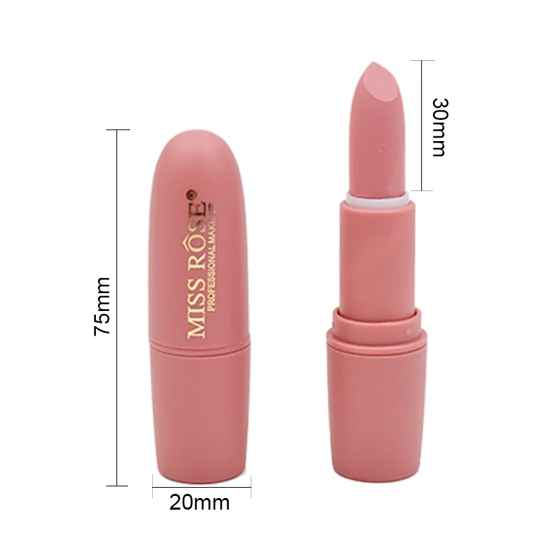 MISS ROSE 5 шт./компл. матовая губная помада водонепроницаемый макияж матовые губы пигментная натуральная набор из помад длинный прочный batom сексуальная красота Косметика