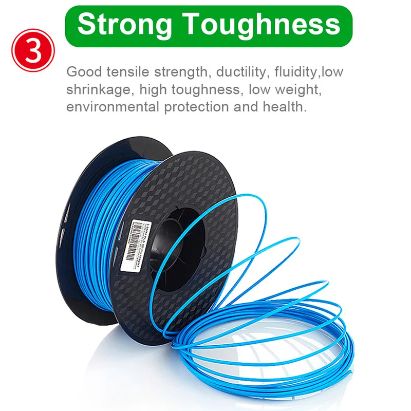 Material de Impressão Easythreed Azul Impressora Filamento 1.75mm 0.5 kg Pla Impressão Caneta Suprimentos Acessórios Plástico 3d 7 Easythreed azul 3d impressora filamento 1.75mm 0.5