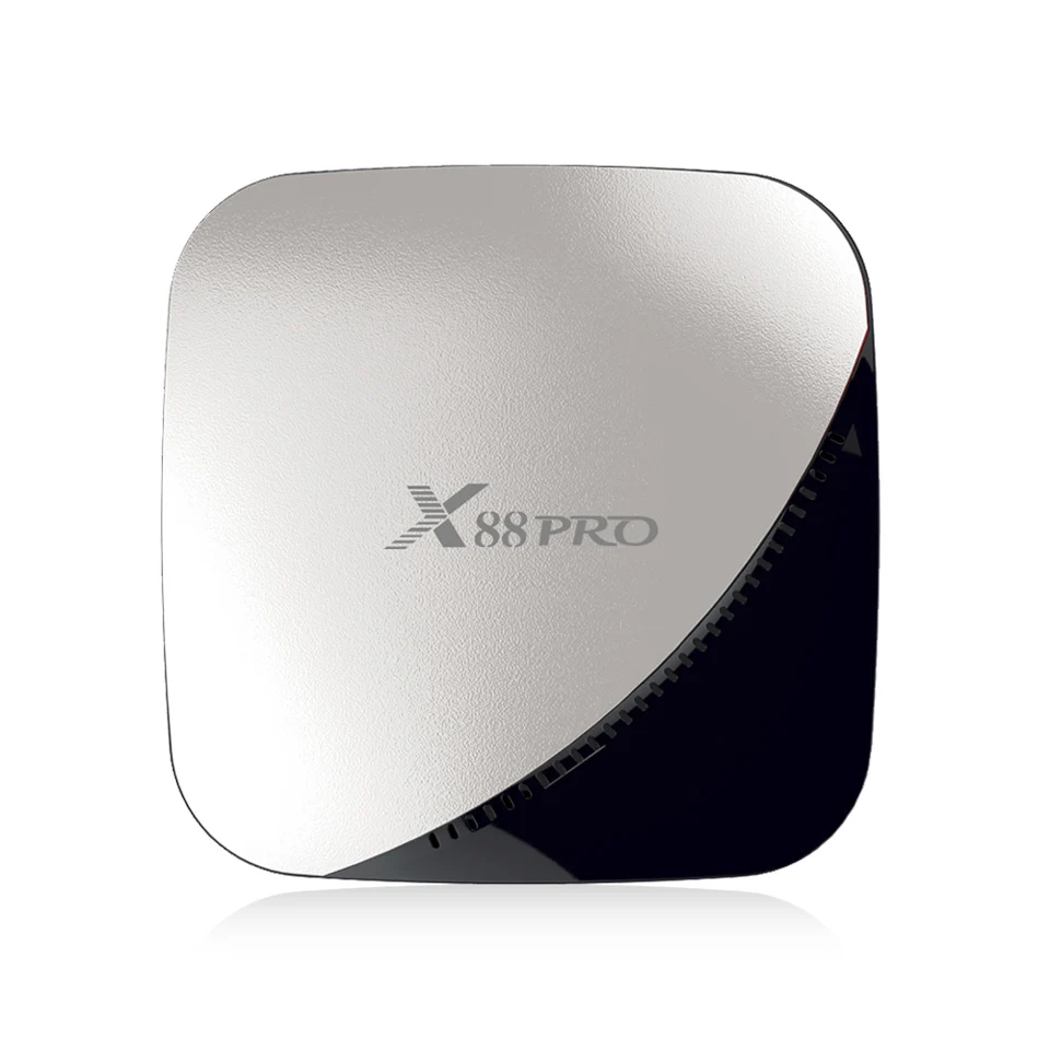 X88 Pro tv Box Android 9,0 RK3318 четырехъядерный 2 ГБ/4 ГБ ОЗУ 16 Гб/32 ГБ/64 Гб ПЗУ USB 3,0 2,4G/5G двухдиапазонный Wifi 1080P 4K телеприставка