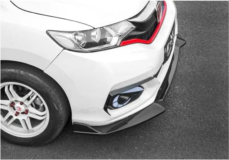 Для Honda FIT JAZZ комплект спойлера 2018 2019 для ABS задняя губа задний спойлер передний