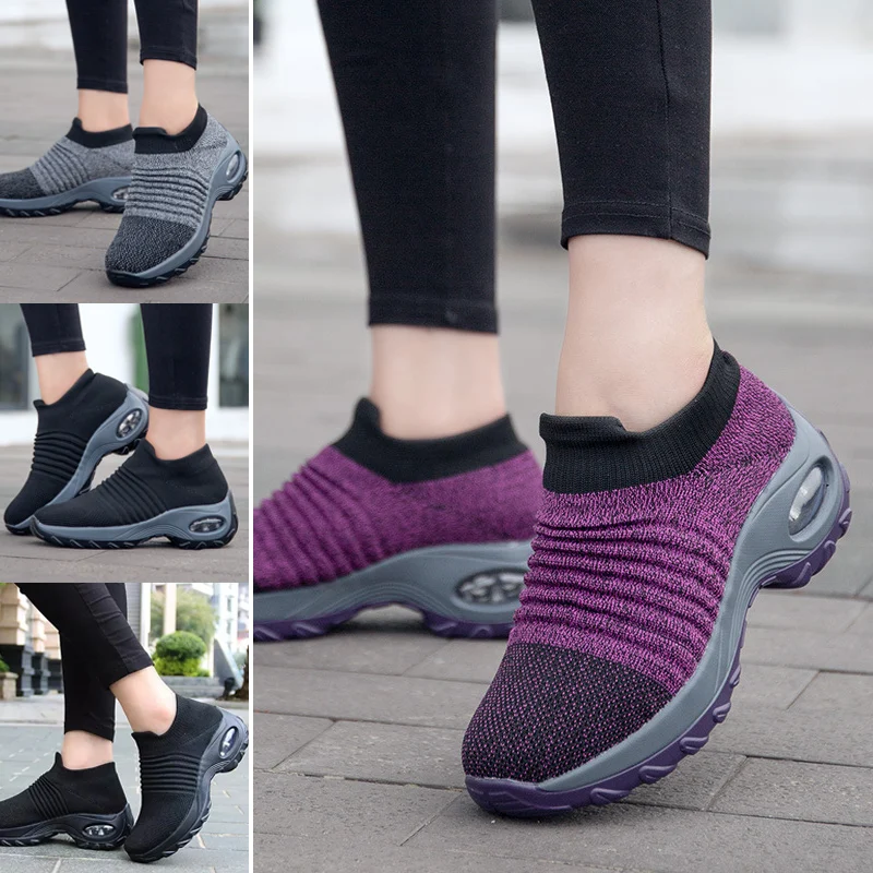 womens grey walking shoes