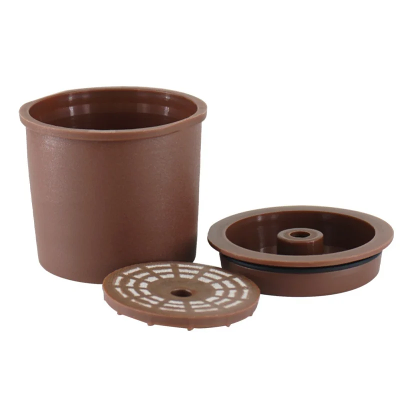 

Pack Of 1 Stainless Steel Plastic Reusable Coffee Filter Refillable Capsule Cup Clean Up Quickly With Warm