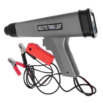 

12V Detector Tester Car Engine Digital Display Universal Easy Operate High Strength Ignition Timing Light Portable ABS Ergonomic