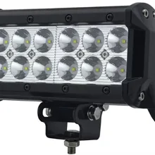 Модифицированная автомобильная лампа светодиодный Кори свет для внедорожного автомобиля номерной знак световая полоса света Высокая фары дальнего света 36W фары для автомобиля