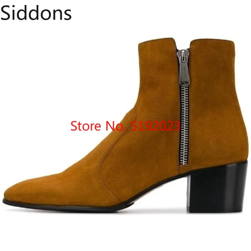Зимние ботинки «Челси»; мужские Ботильоны; роскошные высококачественные кожаные ботинки на молнии; модная мужская повседневная обувь; Zapatos De Hombre; D157