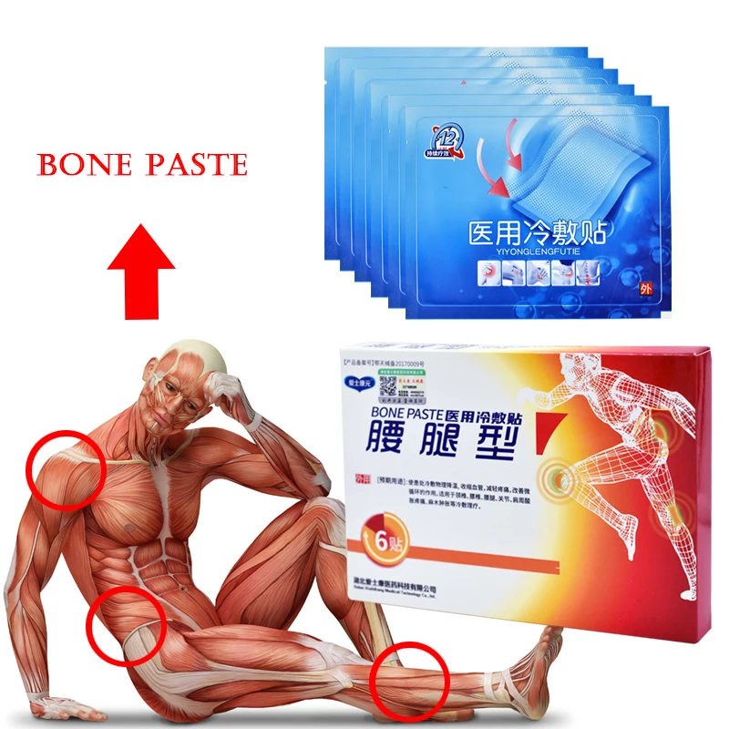 New Knee Patch Sticker Knee Joint Ache Pain Relieving Paster Knee Rheumatoid Arthritis Body Patch