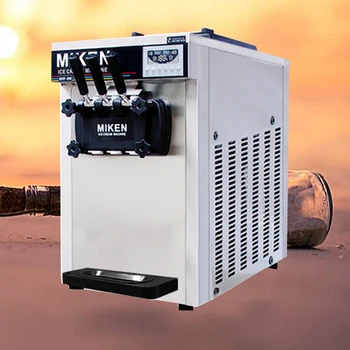 

Commercial new design soft Ice cream machine Ice cream maker with air pump and precool