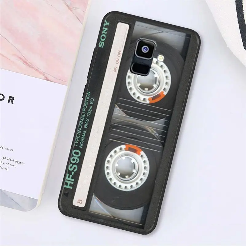Оригинальная кассета Yinuoda в стиле ретро чехол для телефона Samsung Galaxy A7 A50 A70 A40 A20 A30 A8