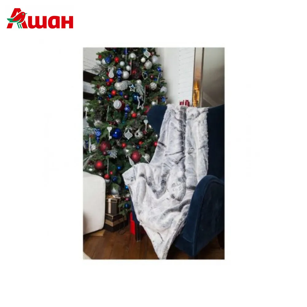 Плед Actuel, серый, 130х160см