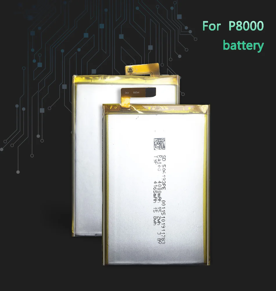 Для Elephone P8000 смартфон 4165mAh для Elephone P8000 перезаряжаемый литий-полимерный аккумулятор