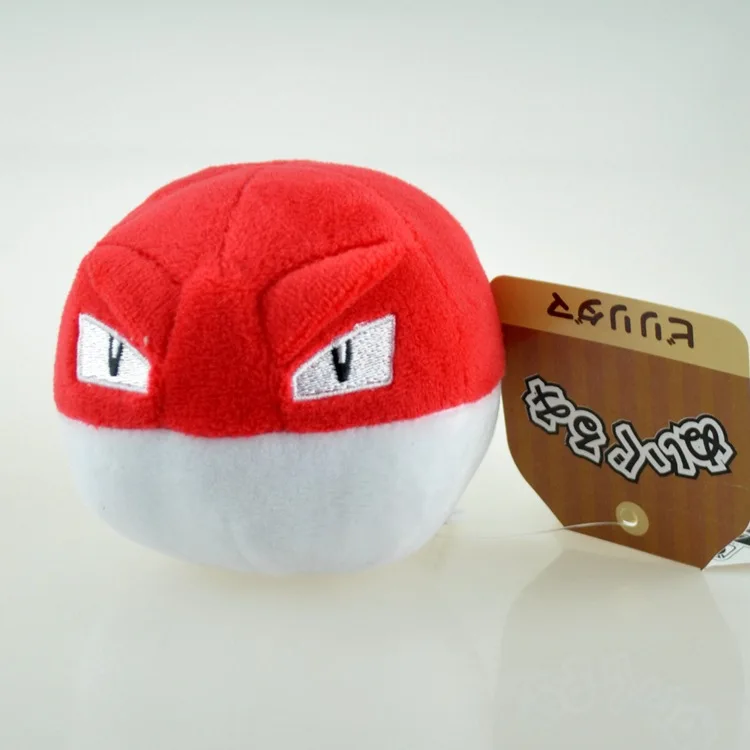 red A Takara Tomy Pokemon Voltorb мяч плюшевые игрушки куклы для детей на день рождения Рождественские подарки PP хлопок - Цвет: red A
