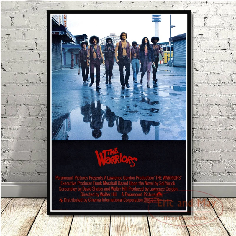 No Frame The Warriors Hot Movie Art Poster Wall Decor 