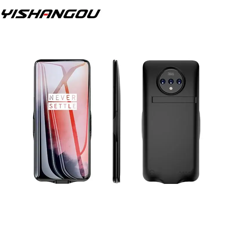 

YISHANGOU Battery Charger Case For Oneplus 7T 7 Pro 6T 6 6800mAh Universal Portable Power Bank Charger Cover Case For Oneplus