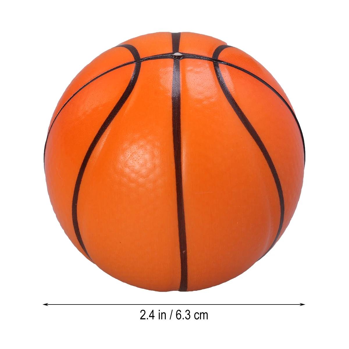 Mini balles de stress de basket-ball - (pack de 12) 1,57 pouces petites  baskets en mousse pour les enfants, sports à thème fête favoriser jouets  jeu de fête d'anniversaire et anxiété