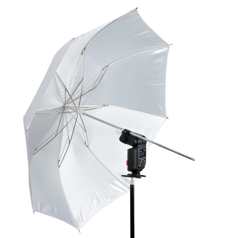 Godox AD-S5 화이트 접이식 디퓨저 소프트 우산, WITSTRO AD-180 AD-360 플래시 스피드라이트용, 37 인치