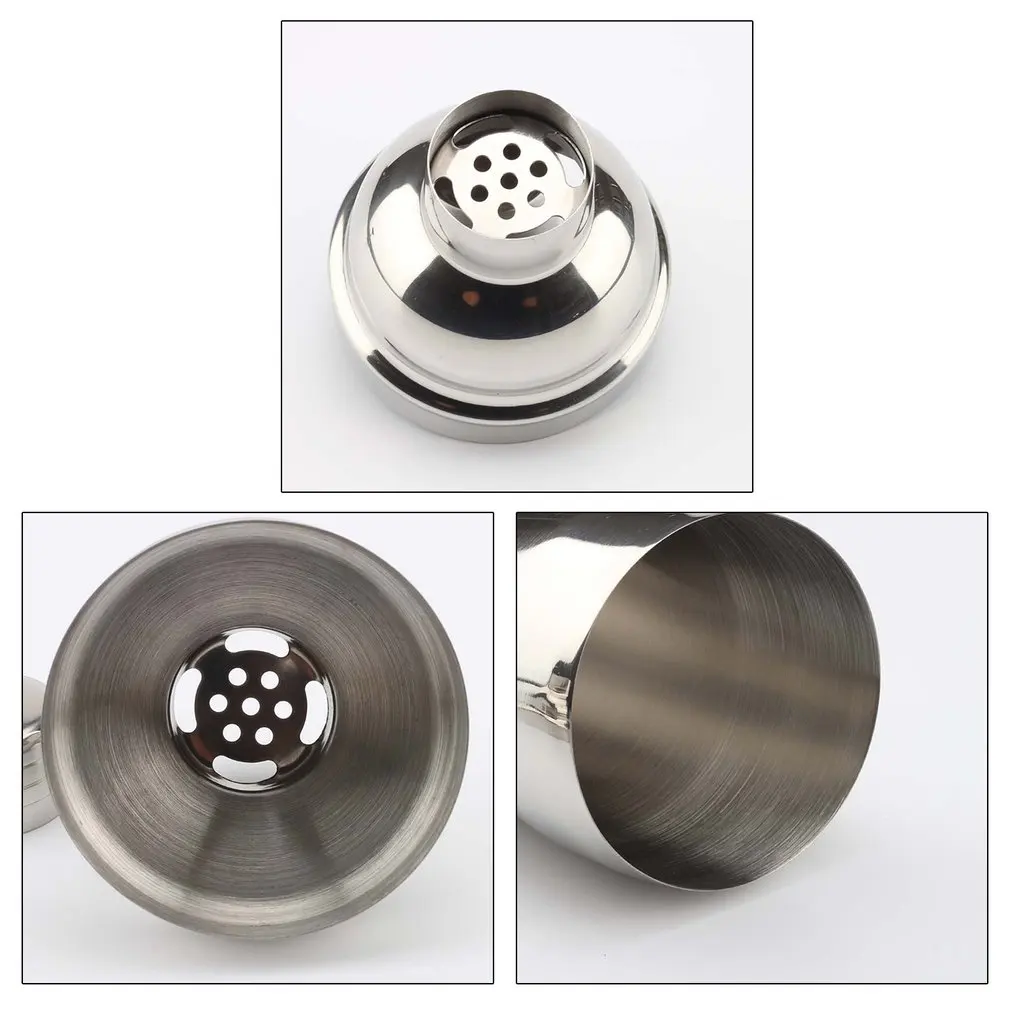 Из нержавеющей стали трехступенчатый коктейль шейкер для коктейлей миксер вина мартини питьевой шейкер Бостонского стиля вечерние барные инструменты