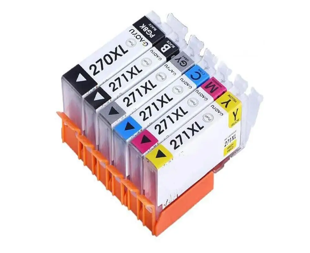 6PK PGI 270/CLI 271 совместимые картриджи lnk для принтера TS8020 MG7720 TS9020 MG7700|Чернильные