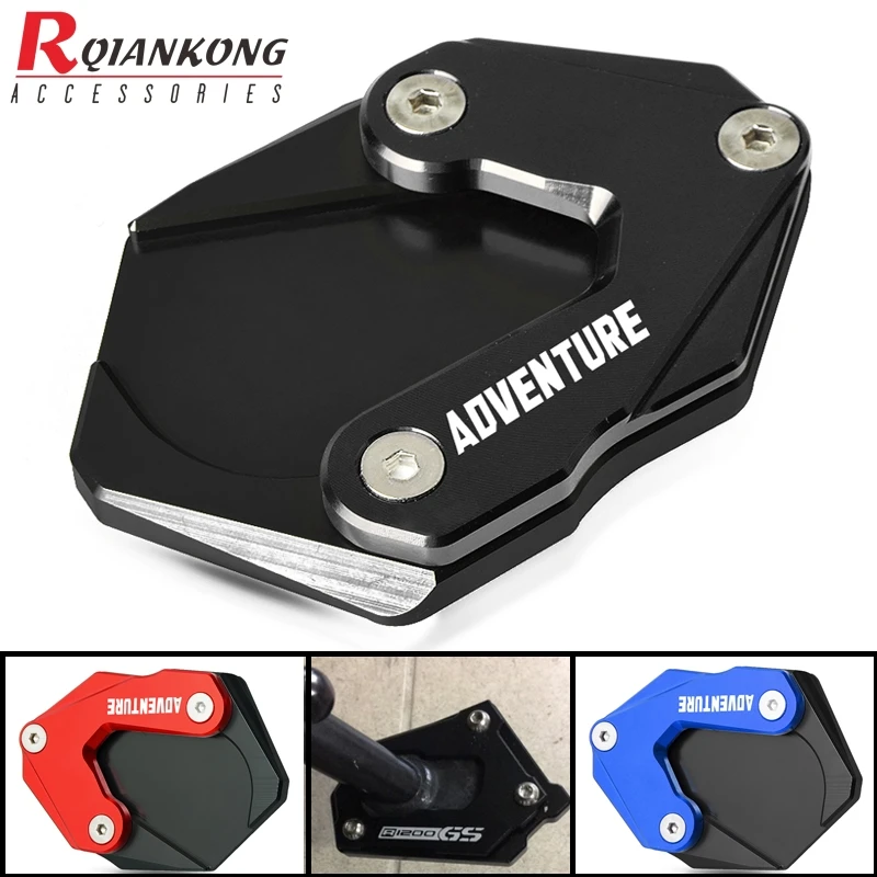 

Motorcycle Accessories Side Stand Pad Plate Kickstand Enlarger Support Extension For BMW R1200 GS LC/Rallye R 1250 G S Adventure