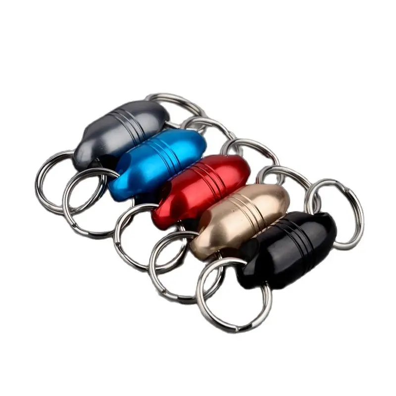 5pcs Quick Release Keychain Detachable Key Chain Holder with