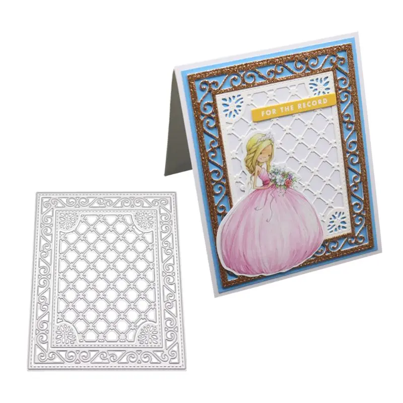 

Irregular Background Metal Cutting Dies DIY Mold Stencil DIY Scrapbooking Album Stamp Paper Card Embossing Crafts Decor