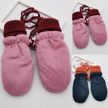 Теплые Зимние перчатки для катания на лыжах, теплые детские перчатки, перчатки для катания на лыжах