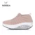 Minika Women Slimming Shoes Fly Wire Air Slip-on Sneakers 2019 New Wedge Height Increasing Female Toning Swing Shoes