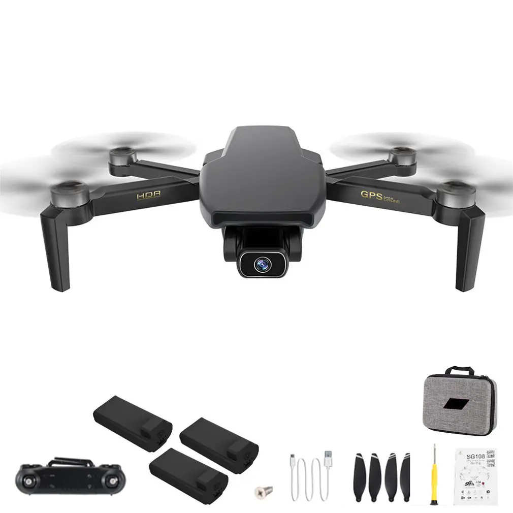 Квадрокоптер SG108 PRO с GPS, Wi-Fi, FPV, 4K