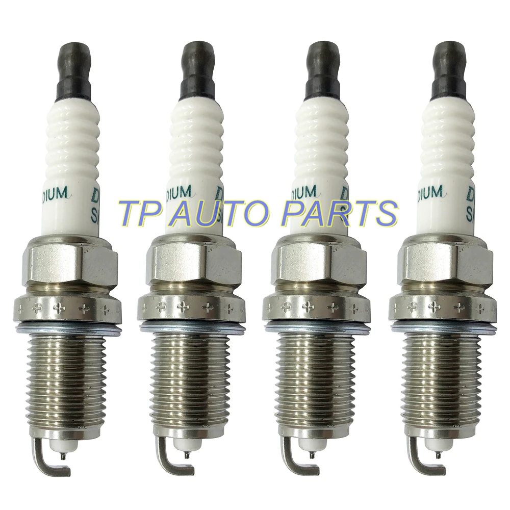 Свеча зажигания совместима с Toyo-ta OEM 90919-01240 SK16R11 9091901240 4 шт. | Автомобили и мотоциклы