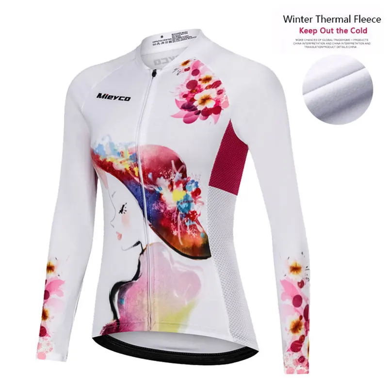 Women Winter Cycling Jersey (9)