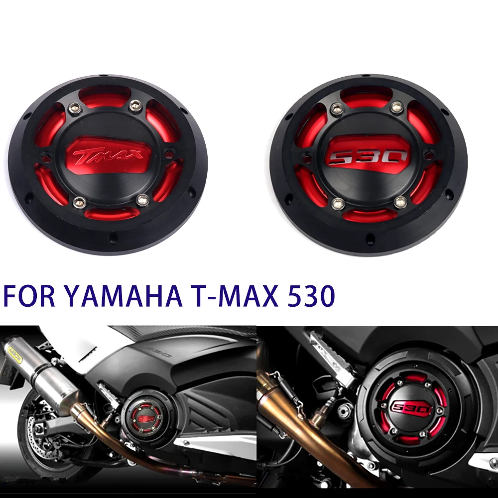 Motorcycle Engine Stator Cover CNC Engine Protective Cover Protector For Yamaha T-max 530 2012-2015 TMAX 500 2008-2011,motorcycle engine cover,engine cover protector