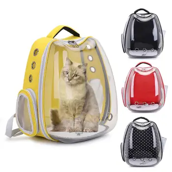 

Pet Carrier Backpack Cat Backpack Cats And Puppies Space Bag With USB For Travel, Hiking, Walking Outdoor Use Quick Delivery
