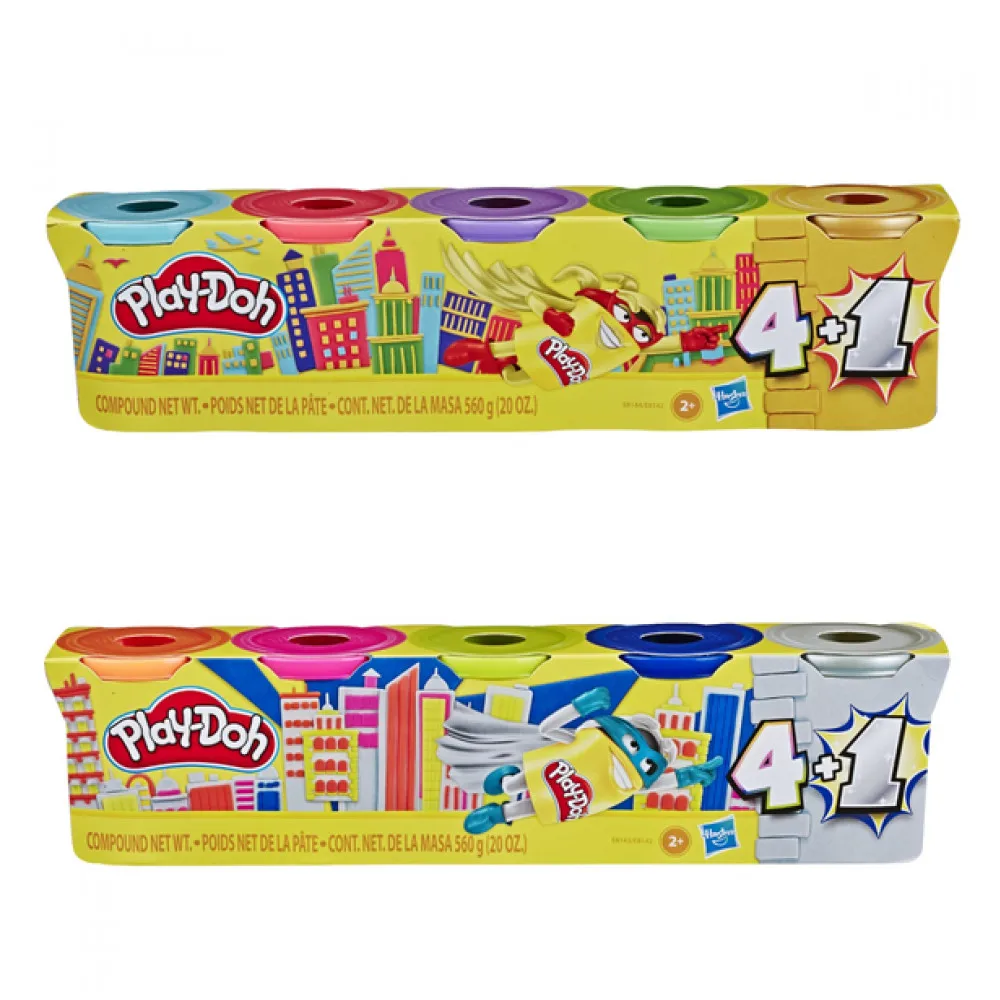 Супер набор из 5 баночек Play-Doh E8142