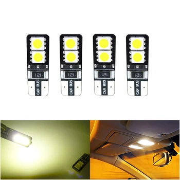 

4x Car Led T10 W5W LED Light Bulb Car Interior Dome Light Trunk Lamp For BMW E90 E60 X5 E70 E87 X3 F25 E53 E93 F20 E53 X6 E71