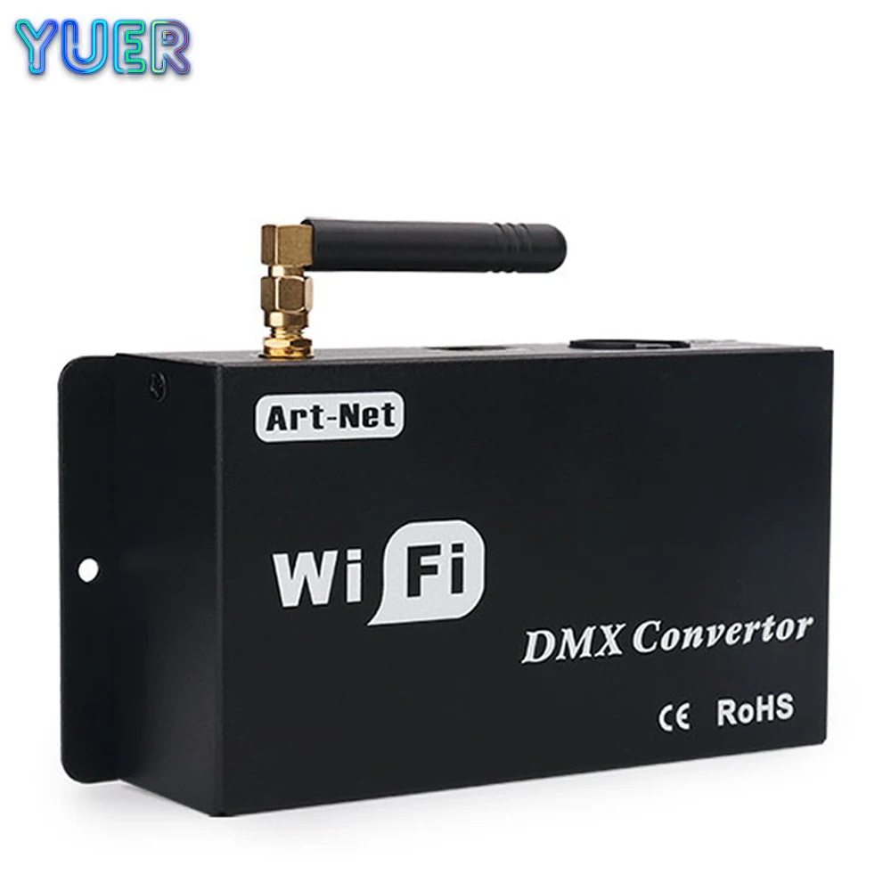 

WiFi DMX512 Controller Android or IOS System Wifi APP Control Par Light Stage Moving Head Light Beam Strobe Effect Lamp DJ Disco