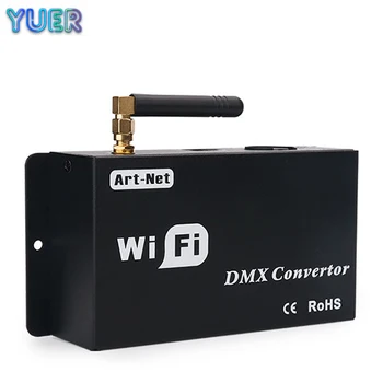 

WiFi DMX512 Controller Android or IOS System Wifi APP Control Par Light Stage Moving Head Light Beam Strobe Effect Lamp DJ Disco