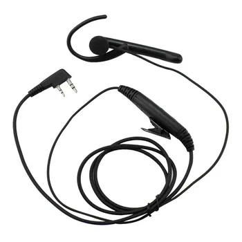 

2020 2 Pin 3.5mm/2.5mm Ear Bar Earpiece Mic PTT Walkie Talkie Headset For Kenwoo Z6Z6