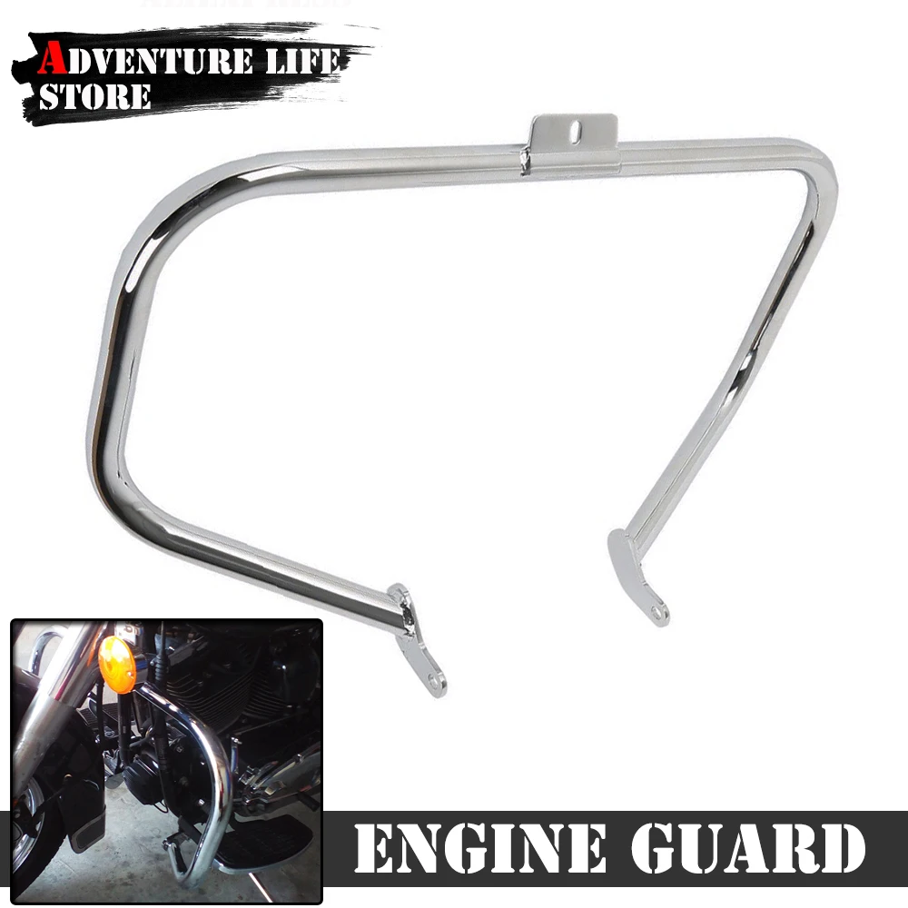 Хромированные защитные бамперы для двигателя Fat Boy Softail Deluxe FLSTN модели FLSTC FLSTS 2000-2017