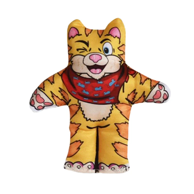 Игрушки для домашних животных мягкая подушка кукла играющая кошка игрушка интерактивная игрушка для подарки для питомца Мягкая кукла на полотне С Кошачьей Мятой прочная Жевательная кошачья мята