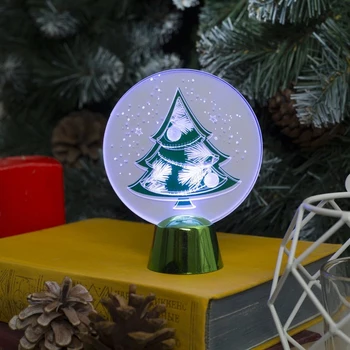 

Speaker stand "Christmas tree", 11.5 cm, (batteries included), 2 LED, WHITE 2327200
