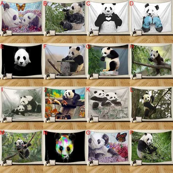 

tapestry cute panda pattern Tapestry wall hanging living Room Decorative Wall Painting boho decoration home decors drop ship new