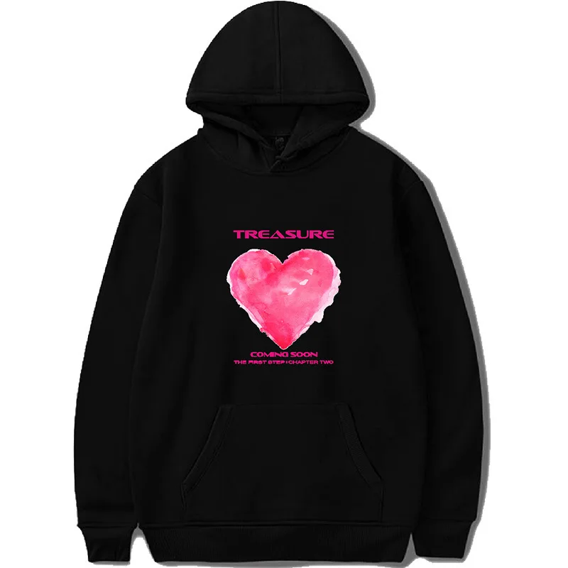 

KPOP TREASURE THE FIRST STEP : CHAPTER ONE Hoodies Spring Autumn Clothing JEONGWOO JUNGHWAN YOSHI Fans Collection Unisex Clothes