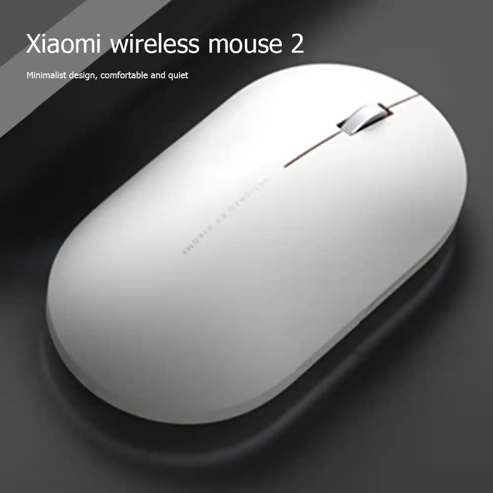 Xiaomi 2 Generation Wireless Mouse Rechargeable 1000 DPI Ultrathin Silent Mice