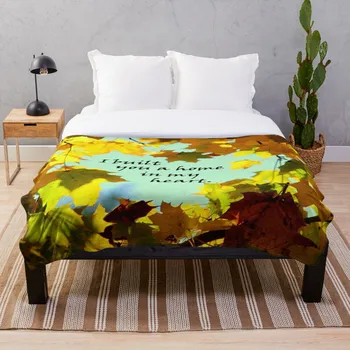 

Soft Blanket for Bed Sherpa Flannel Fleece Blanket Home Travel Sofa Soft Throw Blanket A Home In My Heart