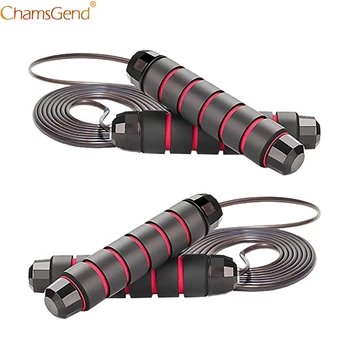 

2 PCS Tangle-Free Bearings Rapid Speed Jump Rope Crossfit Excercise and Fitness Workout Equipments Skipping Foot Unisex Kids 20