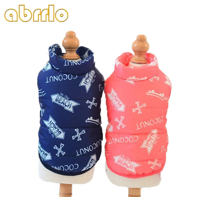 

Abrrlo Warm Pet Clothing For Dog Clothes For Small Dog Coat Jacket Puppy Pet Clothes For Dogs Costume Bone Vest Chihuahua Jacket