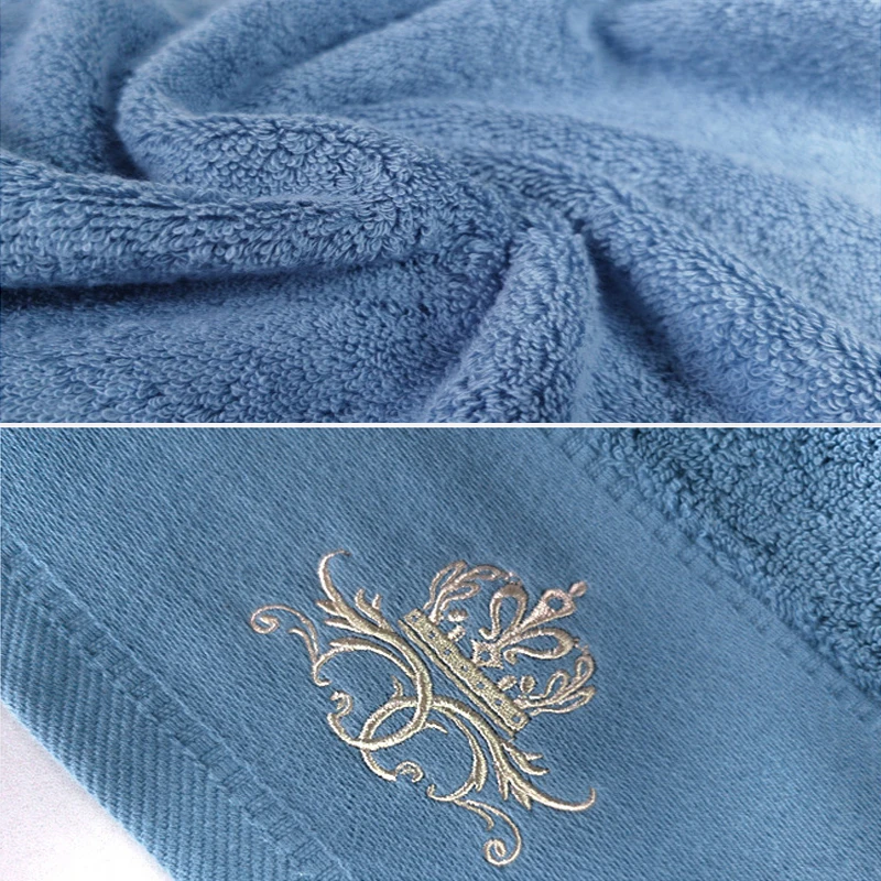 2021 New High-grade 100% cotton Towel set bathtowel facetowel set soft bath face towel handtowel Bathroom towel sets 80x160cm 6
