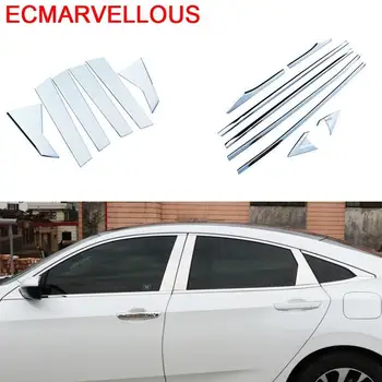 

Window Body Wing Mirror Automobile Modified Chromium Decorative Car Styling Bright Sequins Covers Decoration 16 FOR Honda Civic