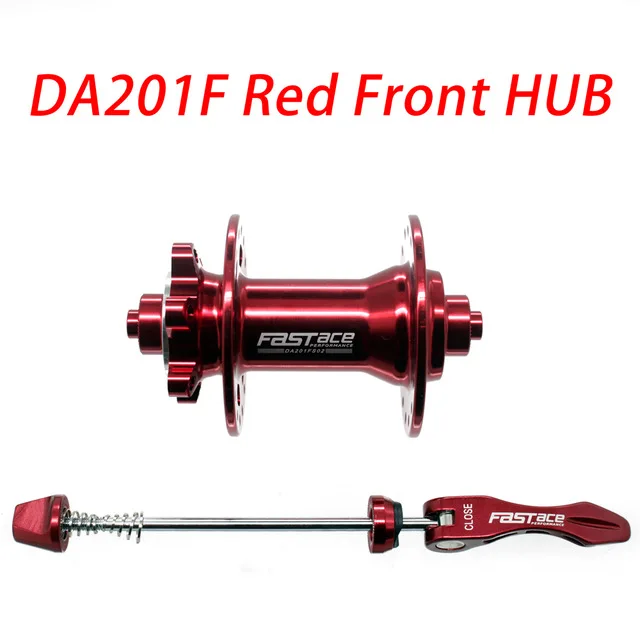 DA201F Red Front FASTACE DA201 F/R DEORE XT M8100 M7100 FH BH концентратор 12 s 32H 135x10 мм 100x9 мм E-THRU ось велосипеда 12 Скоростей микро сплайн - Цвет: DA201F Red Front